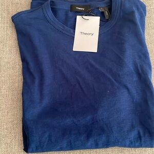 THEORY Estate Blue Essential Cosmos Tee